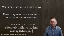 Teachlr.com - How to quickly improve your legal and business writing!