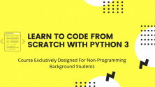 Teachlr.com - Learn Coding From Scratch With Python 3 Step By Step