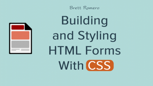 Teachlr.com | Building And Styling HTML Forms With CSS